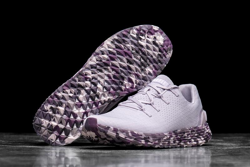 Women's Nobull Wild Wisteria Ripstop Running Shoes Purple | SG O2736K